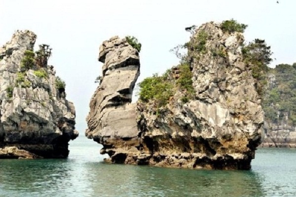 A closer look at Thien Nga islet