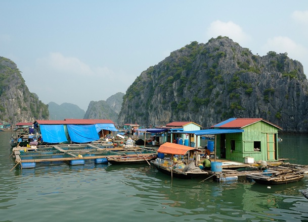 Van Gia fishing village