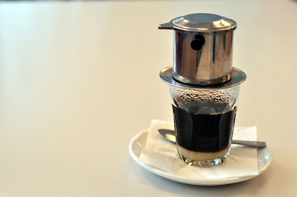A cup of Vietnamese coffee