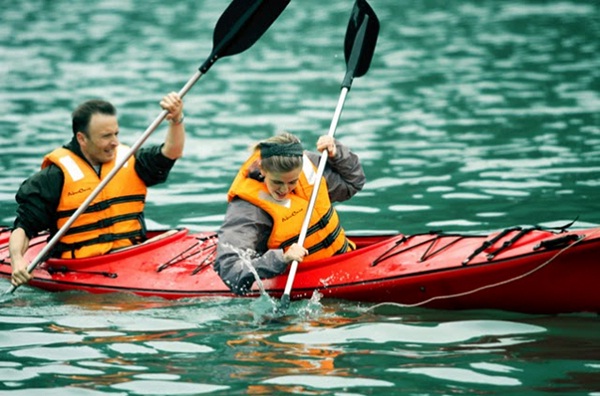 Free kayaking is the first one should be included in your tour