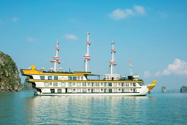 Best cruise in Halong Bay - Get on the Dragon Legend Cruise for a majestic trip