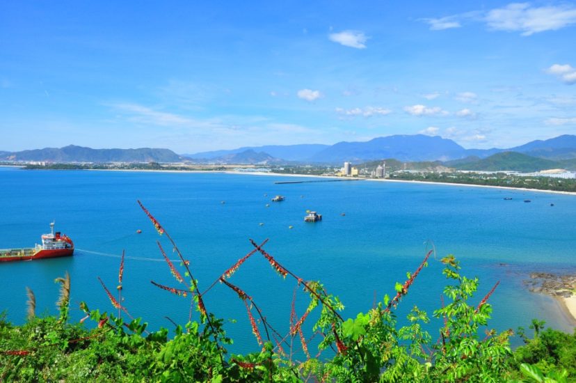 The greatest nature of Nam O Beach is captivated 