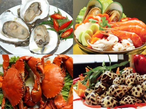 Food in Halong bay