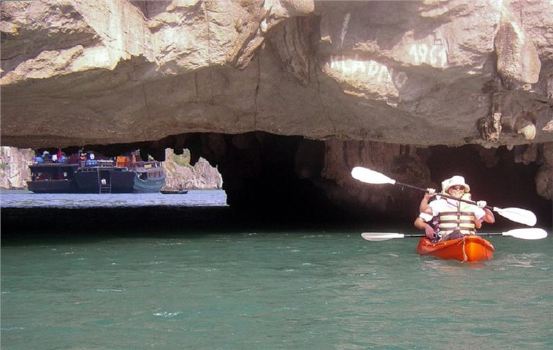 It will be more interesting if you explore Luon cave by Kayaks