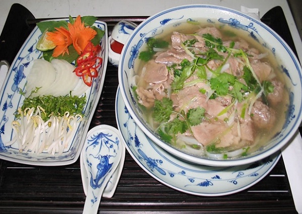Pho is a traditional dish in Vietnam