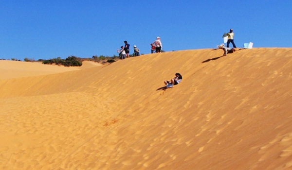 Exciting activities on sand dunes of Mui Ne
