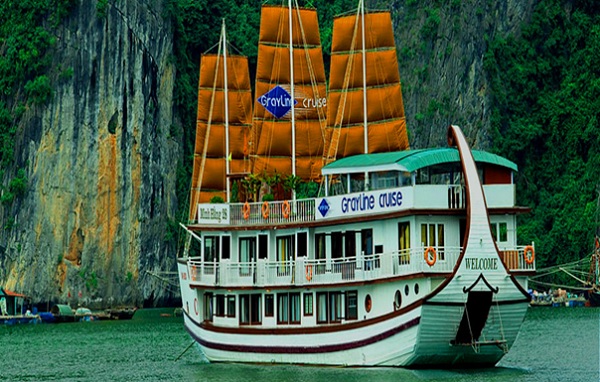 Gray Line cruise – Visit Halong bay