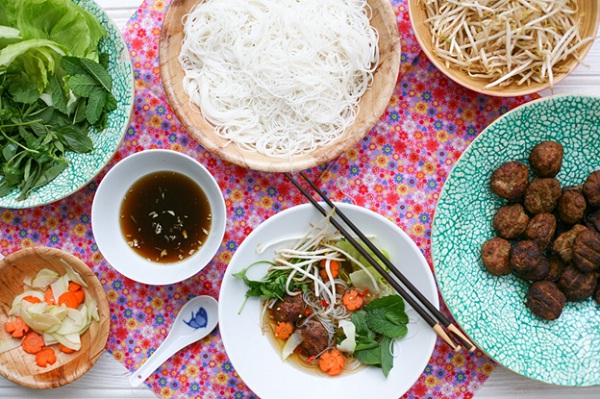 Bun cha is very special and unique that could excite your taste