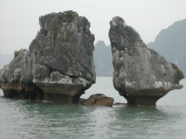 Hon Trong Mai in Halong Bay