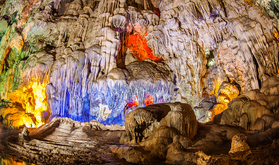 Inside Sung Sot Cave