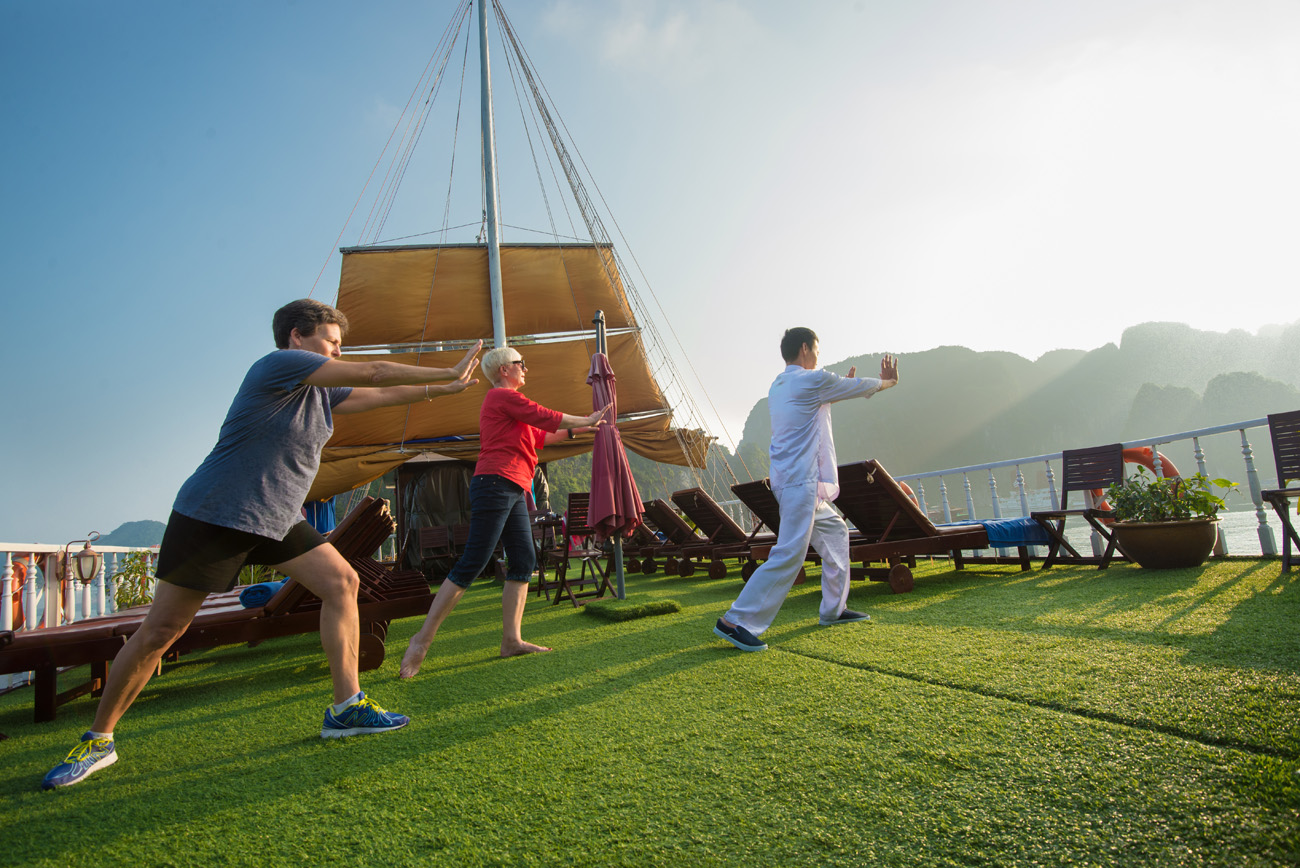 Tai Chi class