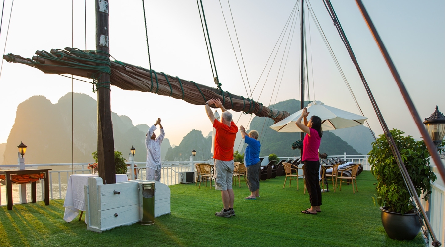 The 3D2N cruise tour in Halong Bay