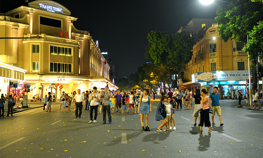 Hanoi walking streets