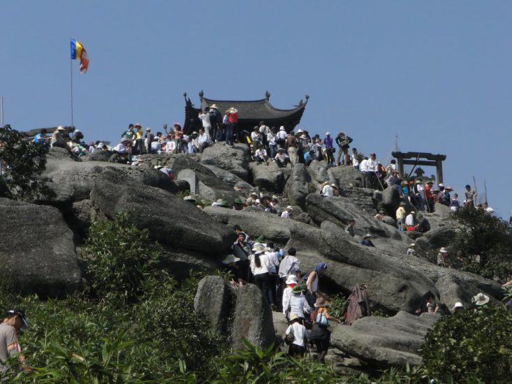 Yen Tu attracts a large number of travelers for sightseeing as well as pilgrimage