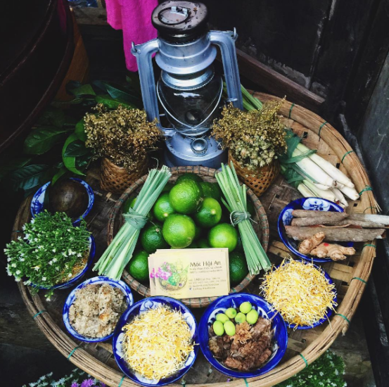 Chanh Sa tea in Hoian is very healthy 