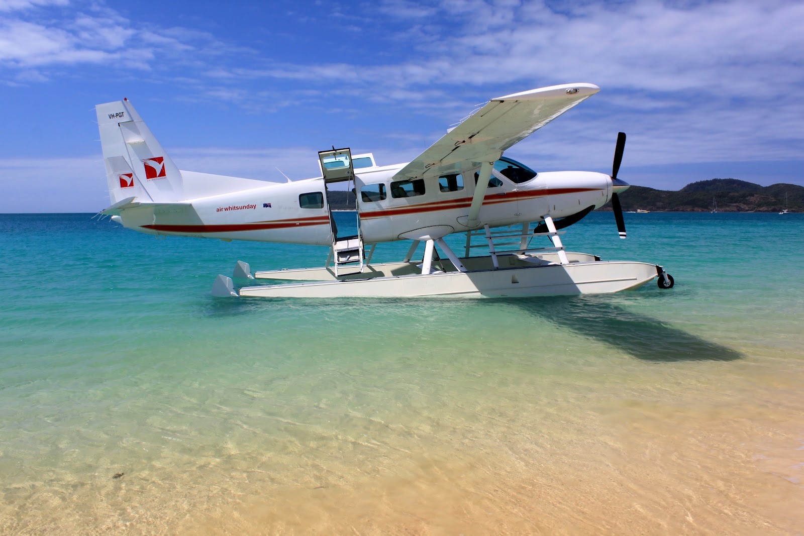 A seaplane trip to Halong Bay