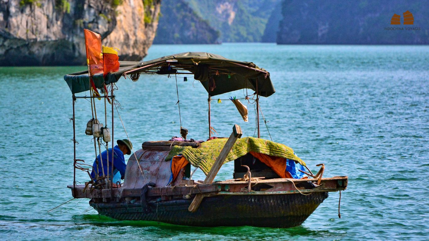 Boat trip to fishing village